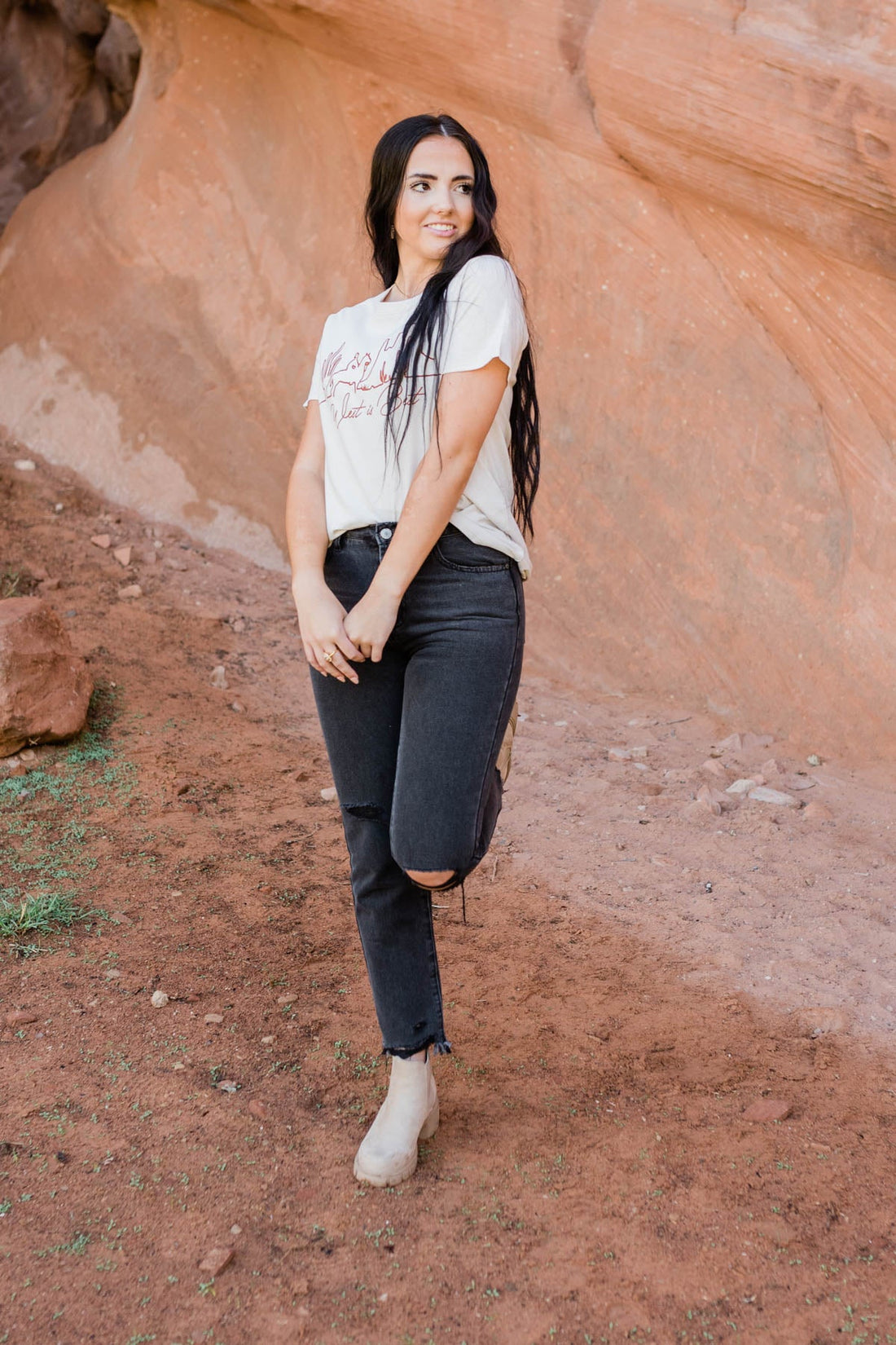 West Is Best Sand Tee