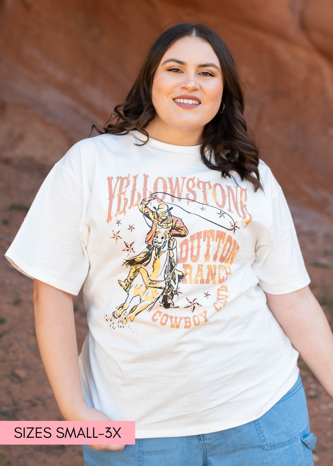 Yellowstone White Tee