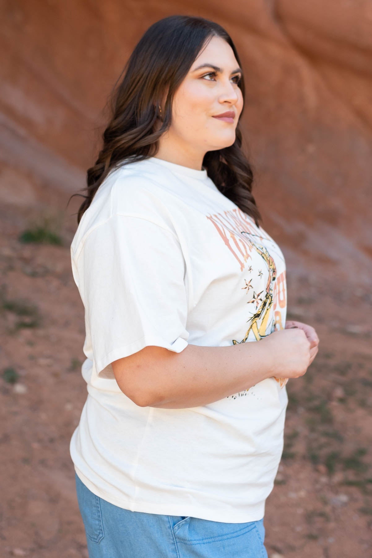 Yellowstone White Tee