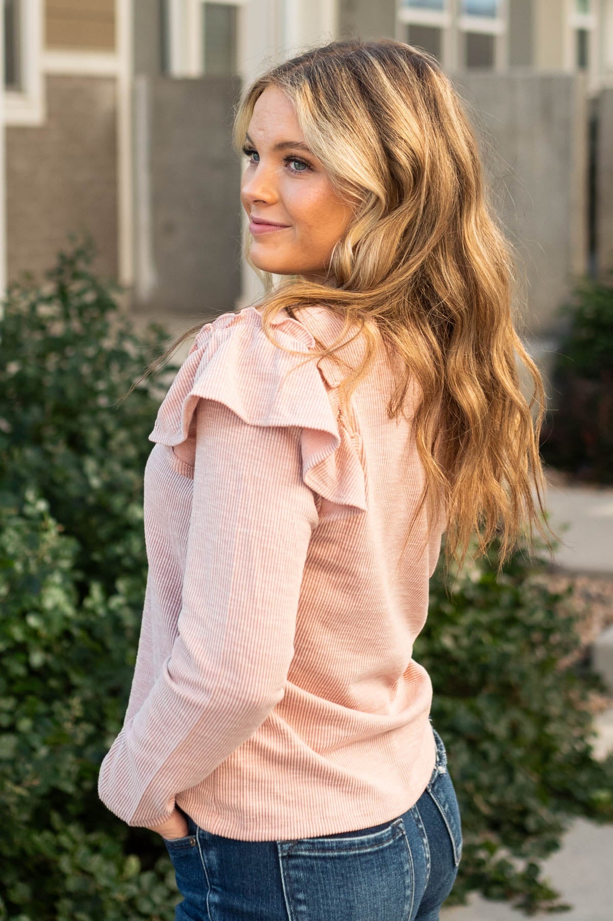 Yvette Mauve Top