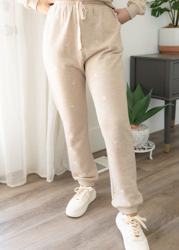 Zita Oatmeal Sweatpants