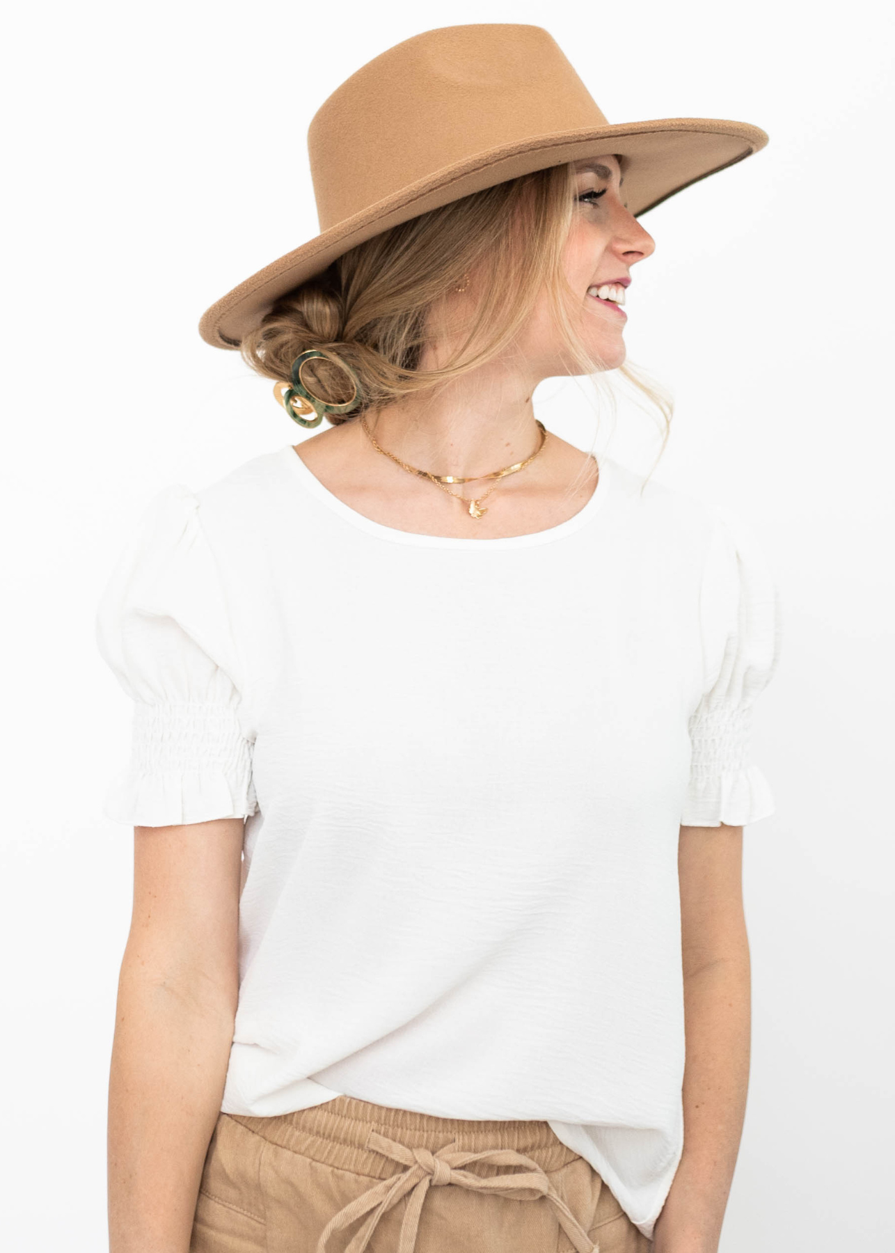 Shannon White Top