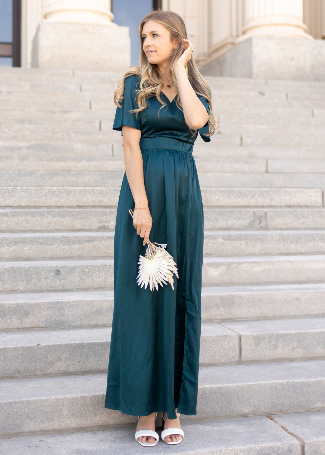 Alissa Deep Teal Dress