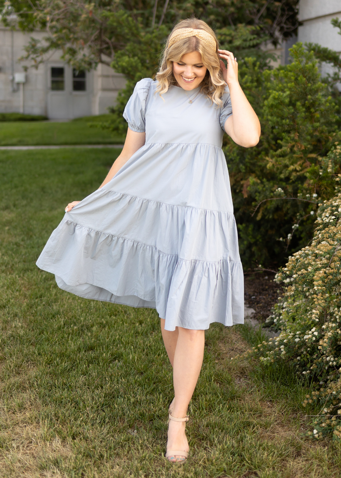 Talia Stone Blue Dress