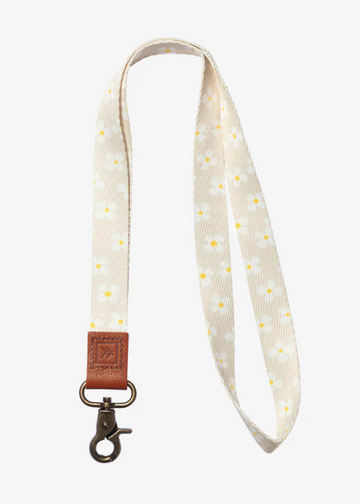 Thread Wallets Luna Beige Neck Lanyard