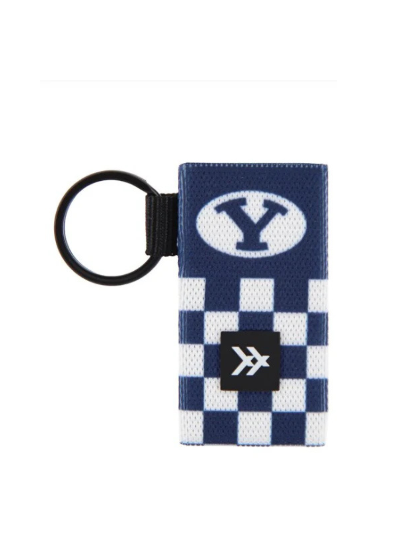 Thread Wallets BYU Checkered Lip Balm Holder