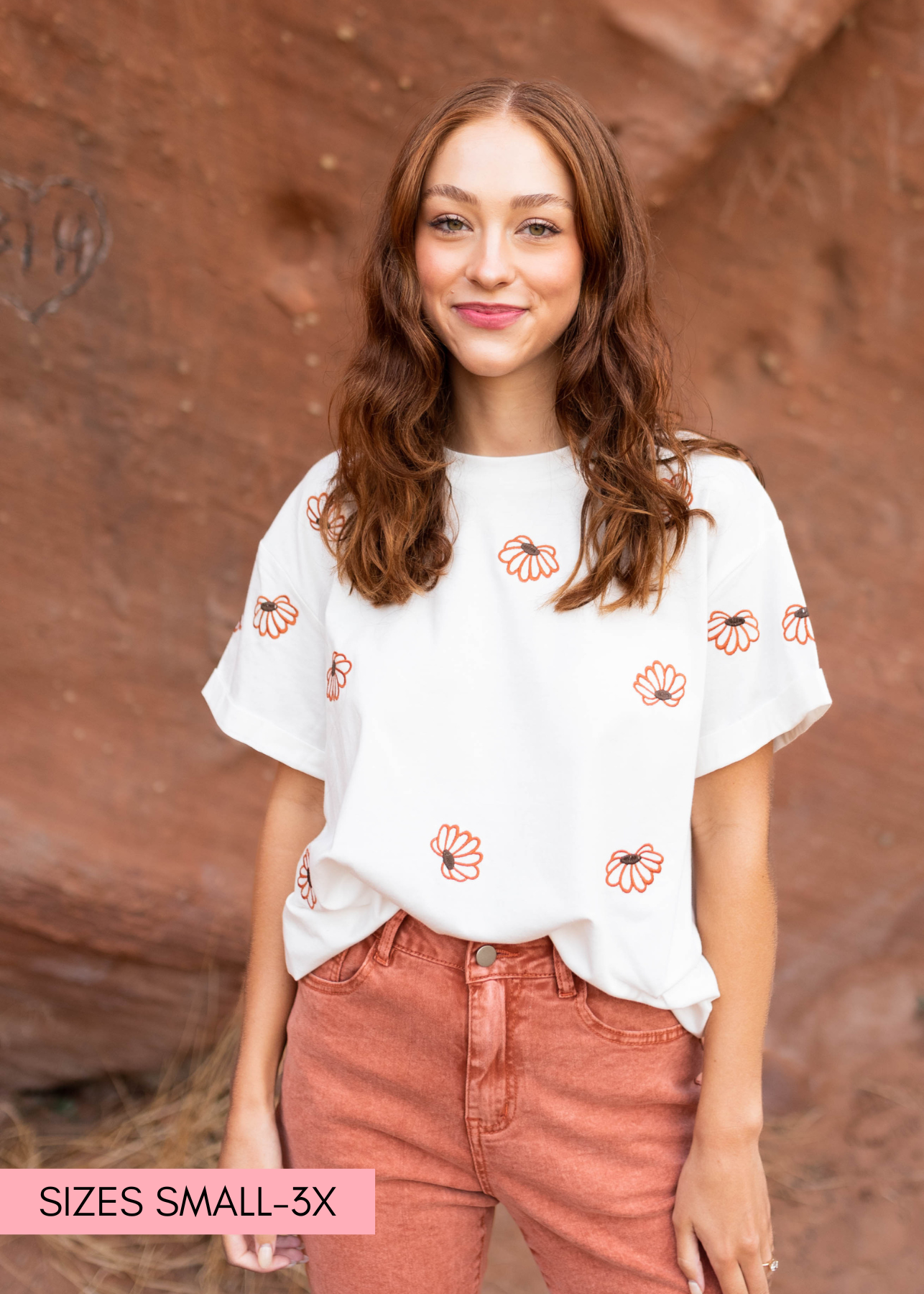 Jamie Ivory Floral Top