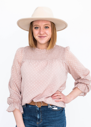 Janae Dusty Pink Top