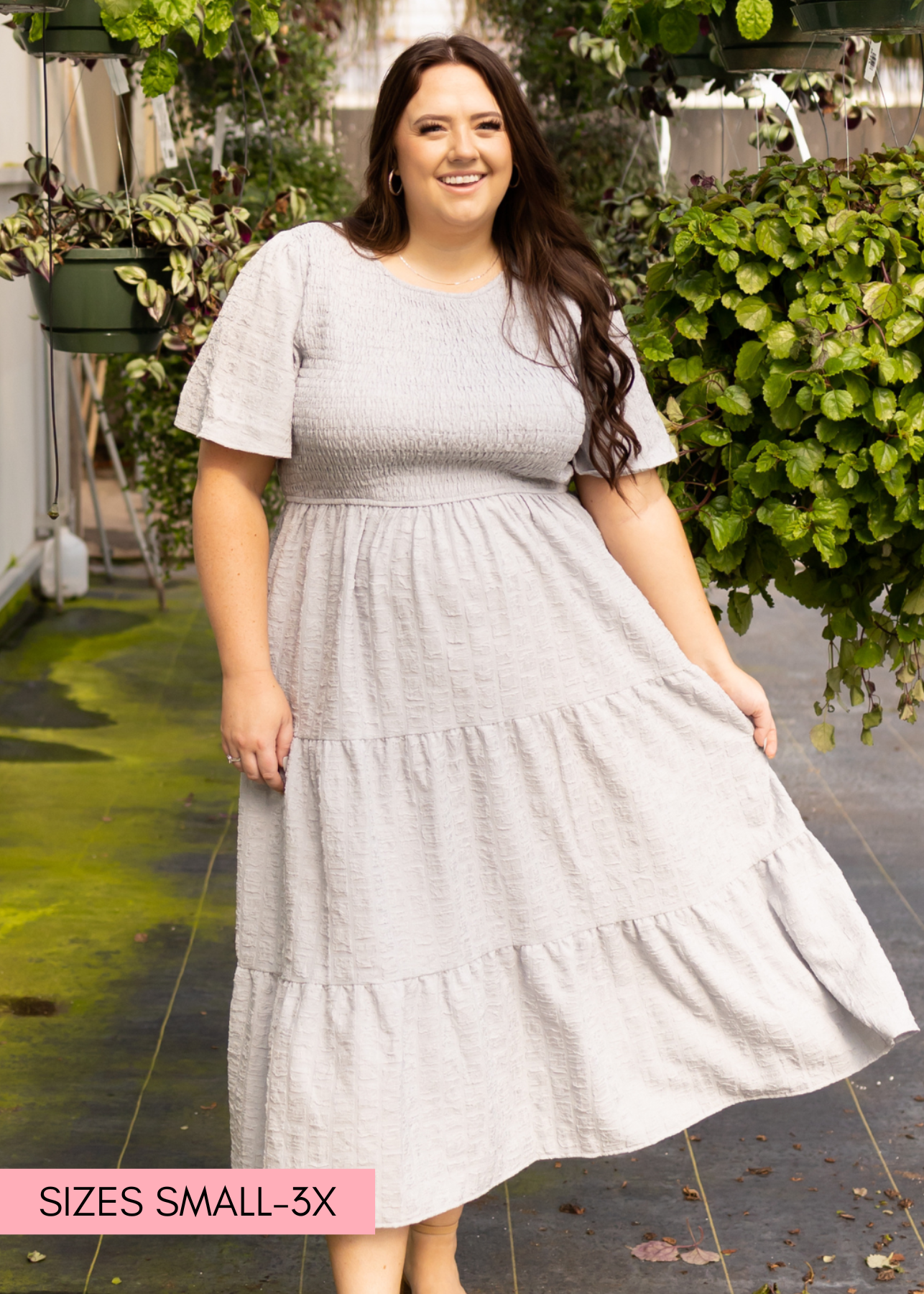 Jayci Grey Dress
